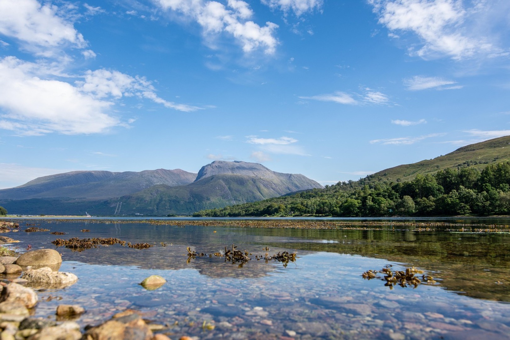 Ben Nevis from Glen Nevis, Scotland